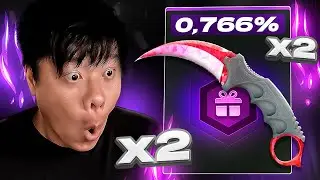 GANO 2 KARAMBITS RUBY EN UNA SOLA BATALLA EN KEYDROP!!