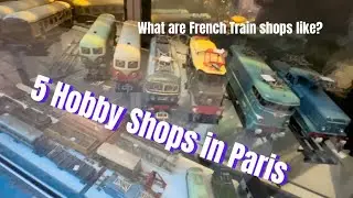 Paris has a street with four hobby shops