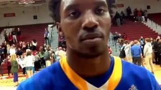 Isaiah McFadden discusses Madison West's victory over Middleton
