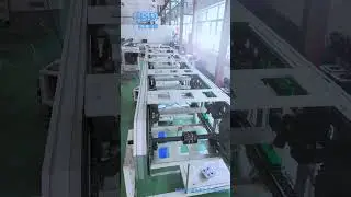 Vertical double-track ring guide rail conveyor system, customized chain drive conveyor