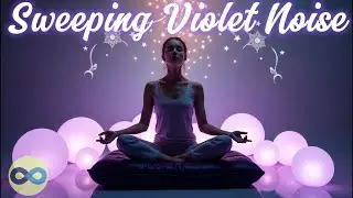 Violet Noise for Focus & Tinnitus Relief | Sweeping Stereo Pan for Deep Mental Clarity