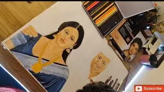 Commission art work mini vlog step by step 🤩#art #drawing #commissionartwork #shorts #vlog 