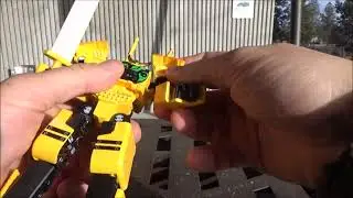 Guerrilla Reviews: Xinggang Popsicle Mecha Transfiguration Warrior (Yellow/Orange)