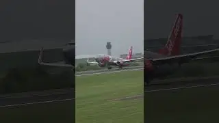 Jet2 Boeing 737 taking off from Runway 23L at MAN. ✈️🛫🇬🇧 #Jet2 #B737 #MAN #Aviation