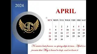 How to Create a Table Calendar Design in Microsoft Word | Desk Calendar Design in MS Word