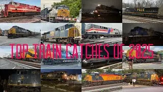 Top train catches of 2025! Heritage units, meets, storage moves and more!