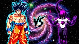 Manga Goku UI V3 OP VS Emperor Frieza JXM V3 OP (all form) in Jump Force Mugen