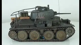 Pz.BfWg. 38(t) 1:35 (maquette) обзор масштабная модель бронетехника / Model armored vehicles