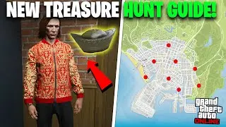 All 36 Yuanbao Locations! Easy $100,000 + NEW OUTFIT | GTA Online Treasure Hunt Guide