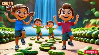 Good Habits - Eating Vegetable  | Funny and Interactive Rhymes for Children | Chutti Times