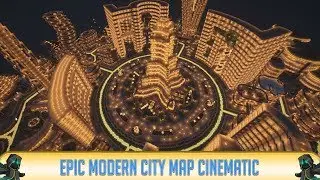 ✔ Minecraft: Incredible Modern City Map Cinematics