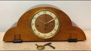 Vintage URGOS Westminster Chime Mantel Clock | Item# 2426 - Adelaide Clocks