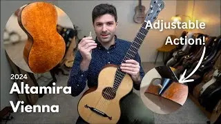 Регулируемая высота струн! Гитара Altamira 