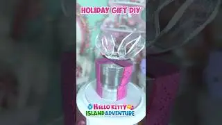 I made the Holiday Gift DIY from Hello Kitty Island Adventure #diy #holiday #gift