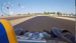 BRAID WHEELS Ligier JS P3 test car at Jarama circuit