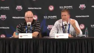 2016 U.S. Olympic Team Trials Olympic Coaches Press Conference USA Swimming