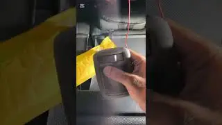 Instalaci&oacute;n de cinta tira led en maletero Kia Sportage 2007