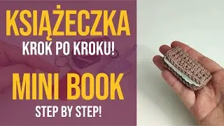 Książka na szydełku | Tutorial krok po kroku 📖🧶