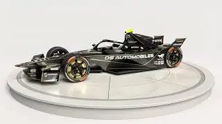 DS Automobiles Formula E 2026 Season 12 Gen3 Race Car PBR 3D model