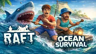 🌊 RAFT &ndash; OCEAN SURVIVAL GAMEPLAY | LIVE STREAM 🦈|DAY-2