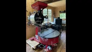 15 kilo Vittoria Wood Fired Coffee Roaster - Fully Refurbished