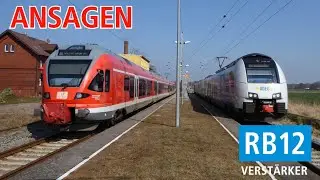 [DB Regio Nordost] Ansagen des RB12-Verstärkerzuges Rostock Hbf - Ribnitz-Damgarten West