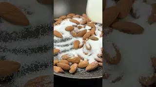 Migdale glazurate cu semințe de susan #migdale #almonds #gustare #reteterapide