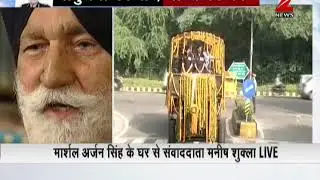 Nation pays homage to Marshal of IAF Arjan Singh | वीर 'अर्जन' को इंडिया का सलाम