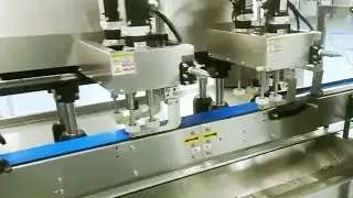 tracking type screw capping machine two heads jars capper equipment
