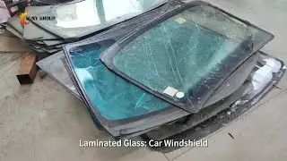 Recycling of Auto Laminated Glass | PVB Windshield Separator