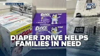 Free Diaper, Food Drive Helps Families in Need