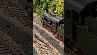 KPEV G8 Der K&ouml;nig l&auml;&szlig;t einen Zug fahren Rangieren in Ibbenb&uuml;ren #Shorts 2787 #Modellbahn #modelrailw