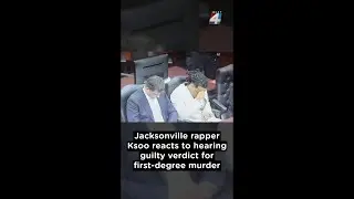 Jacksonville rapper Ksoo reacts to hearing guilty verdict in murder case