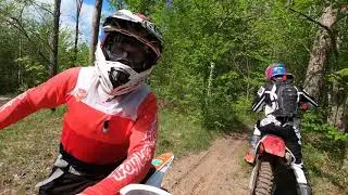 Tomahawk dirt bike single track C loop