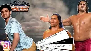 The Great Khali Troll Comments 😂 || THE CORNER SHOW ✨