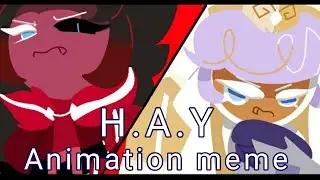 H.A.Y Animation meme // Cookie run Kingdom // Pastry cookie and red velvet cookie //500 subs special