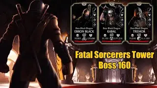Fatal Sorcerers Tower Boss 160 | MK Mobile