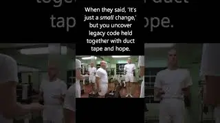When 'Just a Small Change' Meets Legacy Code 😂 | Developer Struggles