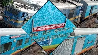 02811 Mumbai Hatia AC Special in Humsafar Avatar 😨😨 !! Gonda WAG7 in Lead | IndianRailways