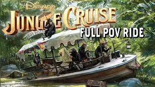 [4K] NEW Jungle Cruise Ride at Disneyland