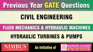 Previous Year GATE Questions | Civil Engineering | Fluid Mechanics | Qns- 2 | Ch-11