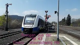 Ansagen aus der RB 43 Goslar - Braunschweig Hbf