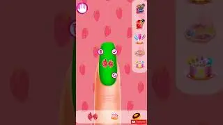 Nail salon 3D💅❤️🌸🤍💚💙 - Android Gameplay | Nail polish | Manicure💅| pedicure😍 | New skin🤍 | NSN-11.