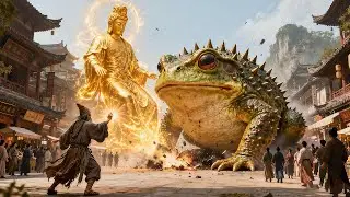Mad monk is Dragon Arhat reborn &mdash; becomes golden dragon, wipes out top demon.