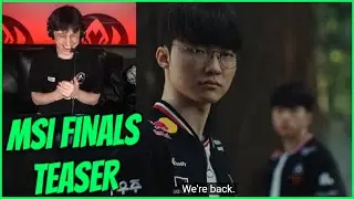THIS TEASER IS COLD | CAEDREL REACTS TO MSI GRAND FINALS TEASER | T1 VS GENG
