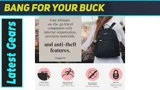 Securtex Anti-Theft Backpack: Travel Safer & Lighter!