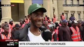 LATEST | Wits students remain resolute as protests continue