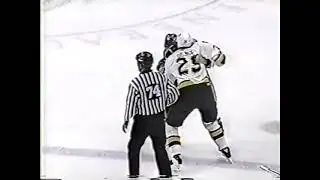 Gino Odjick vs Peter LeBoutillier