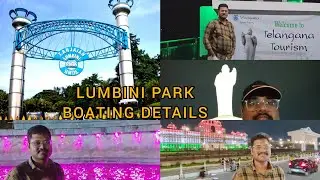 LUMBINI PARK l Hyderabad l Telangana Tourism places l Vlogs Telugu l Hussain Sagar l Tank Bund l