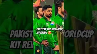 Pakistan t20 world cup kit reveal 😍#shorts#cricket#babarazam#t20worldcup#pakvsind